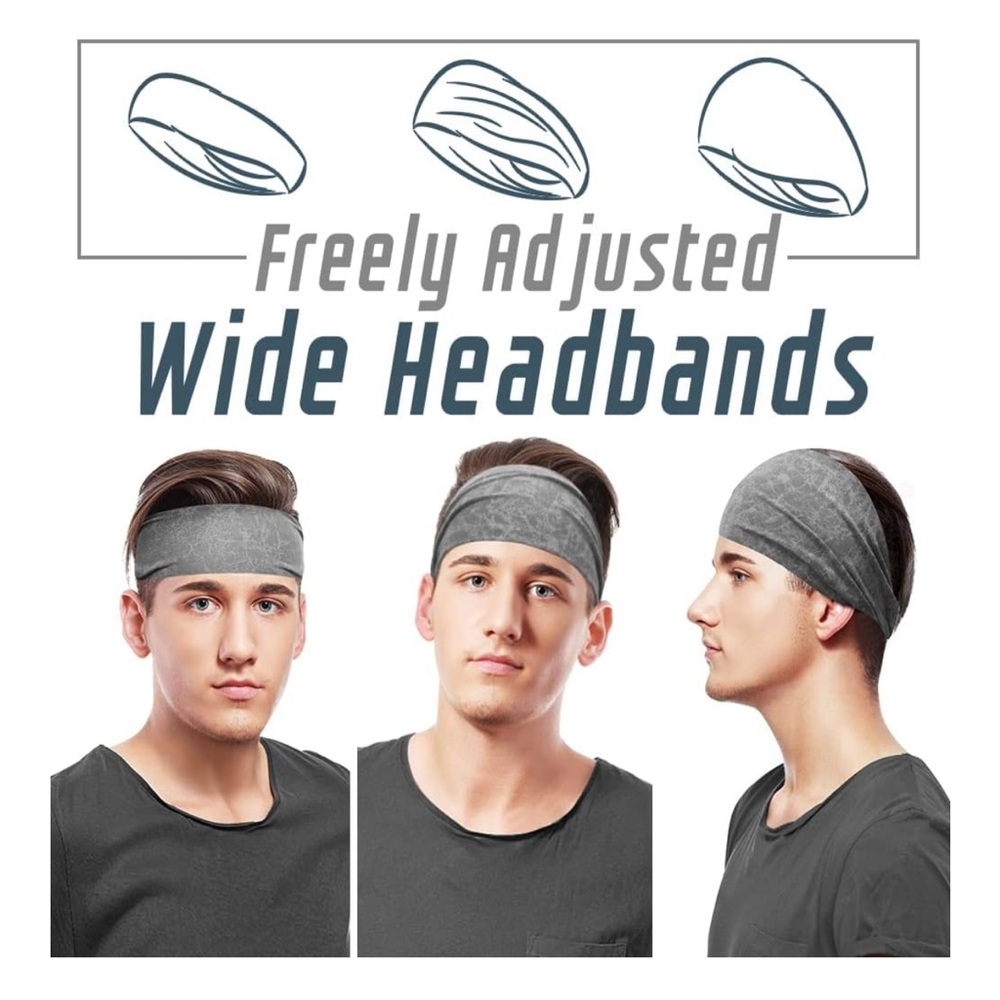 6 Headband for workout unisex
